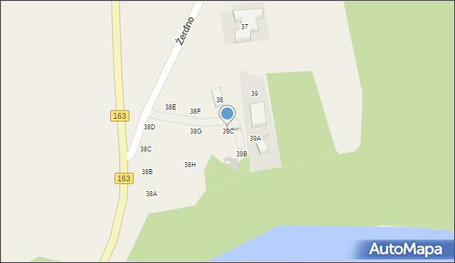 Stare Drawsko, Stare Drawsko, 39C, mapa Stare Drawsko