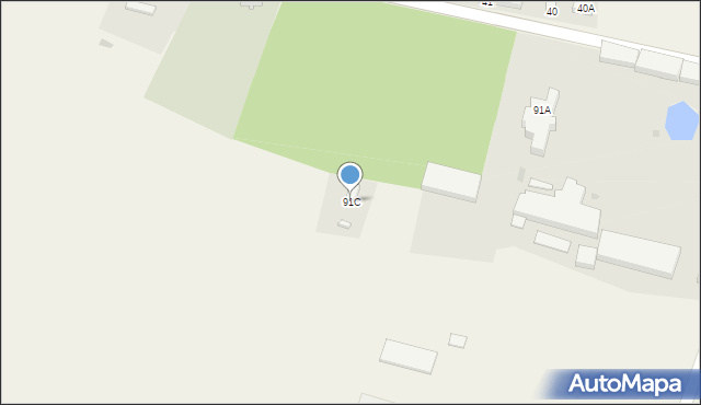 Stare Drzewce, Stare Drzewce, 91C, mapa Stare Drzewce