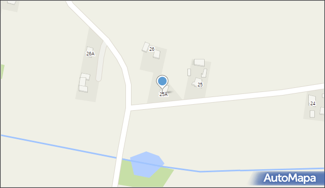 Stare Faszczyce, Stare Faszczyce, 25A, mapa Stare Faszczyce
