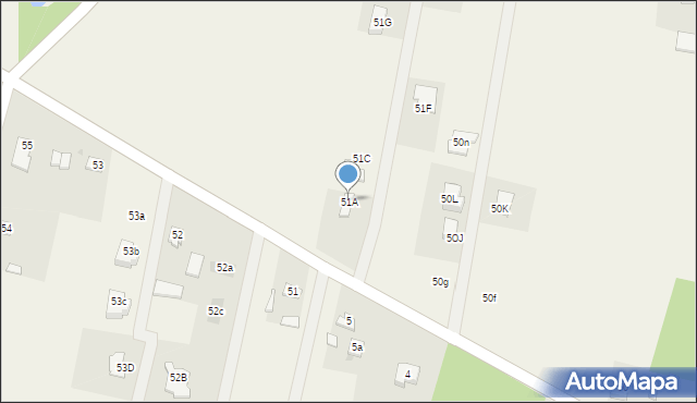 Stare Faszczyce, Stare Faszczyce, 51A, mapa Stare Faszczyce