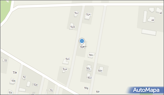 Stare Faszczyce, Stare Faszczyce, 51F, mapa Stare Faszczyce