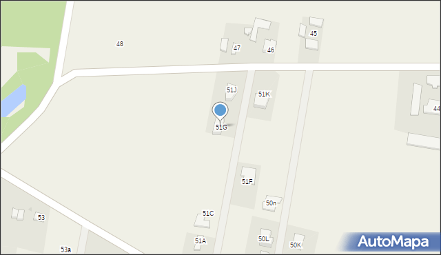 Stare Faszczyce, Stare Faszczyce, 51G, mapa Stare Faszczyce