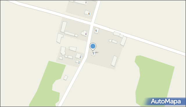 Stare Garbowo, Stare Garbowo, 3, mapa Stare Garbowo