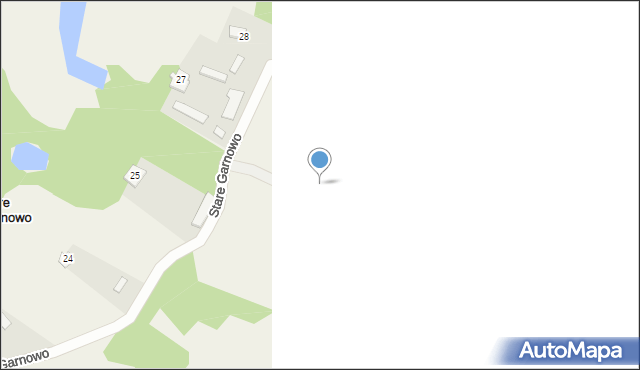 Stare Garnowo, Stare Garnowo, 26, mapa Stare Garnowo