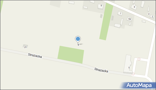 Stare Gnatowice, Strażacka, 8, mapa Stare Gnatowice