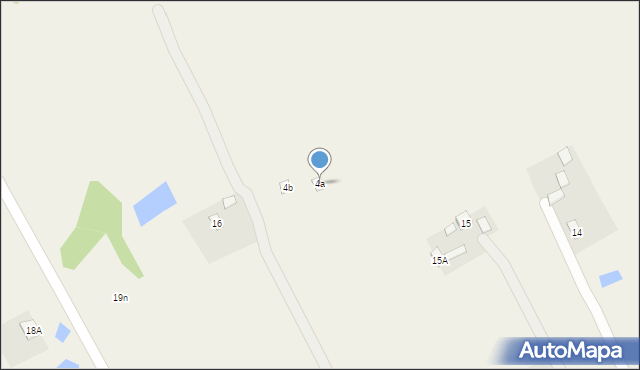 Stare Gniewniewice, Stare Gniewniewice, 4a, mapa Stare Gniewniewice