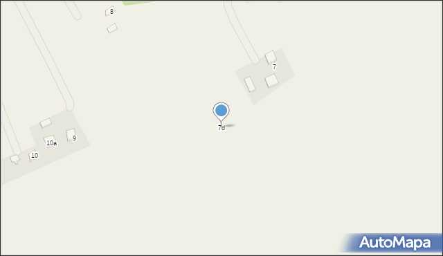Stare Gniewniewice, Stare Gniewniewice, 7d, mapa Stare Gniewniewice