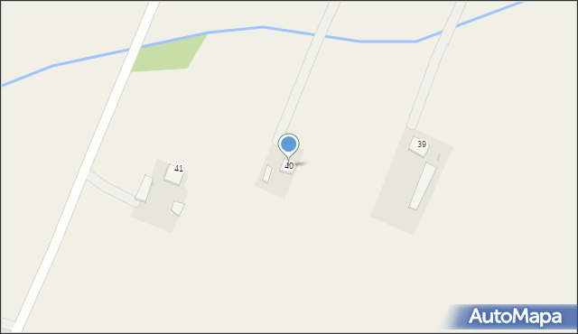 Stare Gralewo, Stare Gralewo, 40, mapa Stare Gralewo