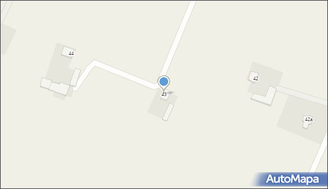 Stare Gralewo, Stare Gralewo, 43, mapa Stare Gralewo
