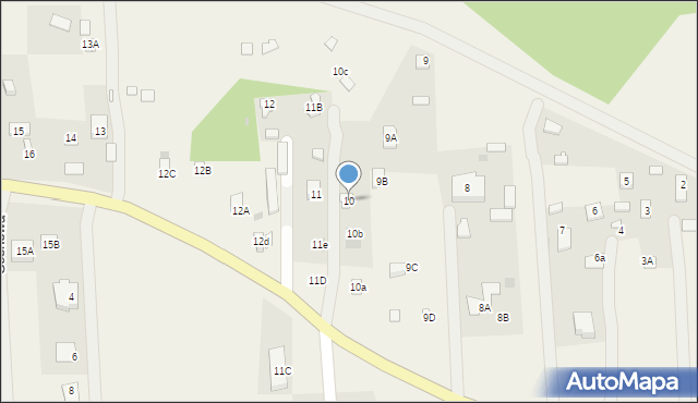 Stare Grochale, Stare Grochale, 10, mapa Stare Grochale