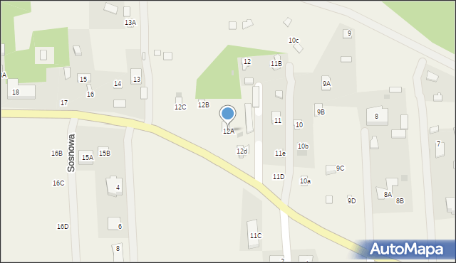 Stare Grochale, Stare Grochale, 12A, mapa Stare Grochale