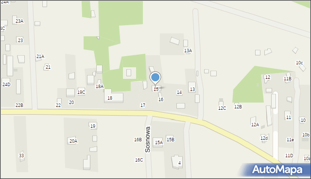 Stare Grochale, Stare Grochale, 15, mapa Stare Grochale