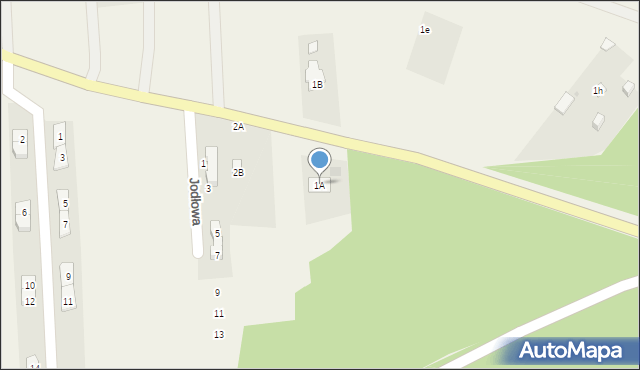 Stare Grochale, Stare Grochale, 1A, mapa Stare Grochale