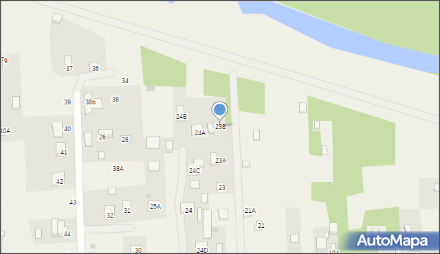 Stare Grochale, Stare Grochale, 23B, mapa Stare Grochale