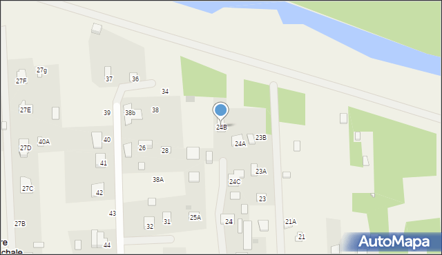 Stare Grochale, Stare Grochale, 24B, mapa Stare Grochale