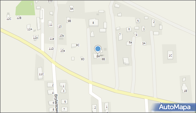 Stare Grochale, Stare Grochale, 8A, mapa Stare Grochale