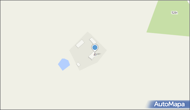 Stare Gronowo, Stare Gronowo, 43, mapa Stare Gronowo