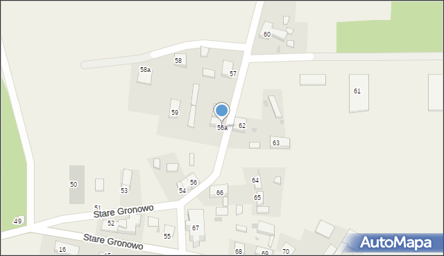 Stare Gronowo, Stare Gronowo, 56a, mapa Stare Gronowo