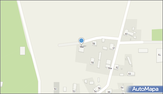 Stare Gronowo, Stare Gronowo, 58a, mapa Stare Gronowo