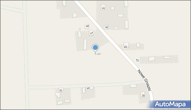 Stare Groszki, Stare Groszki, 48a, mapa Stare Groszki