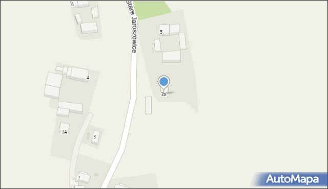 Stare Jaroszowice, Stare Jaroszowice, 3a, mapa Stare Jaroszowice