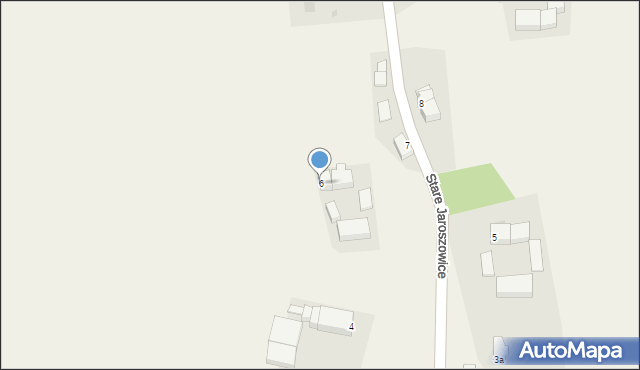 Stare Jaroszowice, Stare Jaroszowice, 6, mapa Stare Jaroszowice