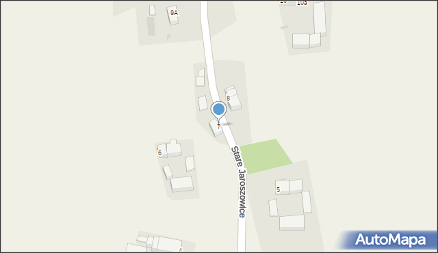 Stare Jaroszowice, Stare Jaroszowice, 7, mapa Stare Jaroszowice