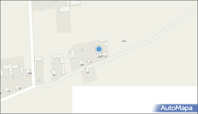 Stare Kaczkowo, Stare Kaczkowo, 12A, mapa Stare Kaczkowo