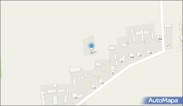 Stare Kaczkowo, Stare Kaczkowo, 23C, mapa Stare Kaczkowo