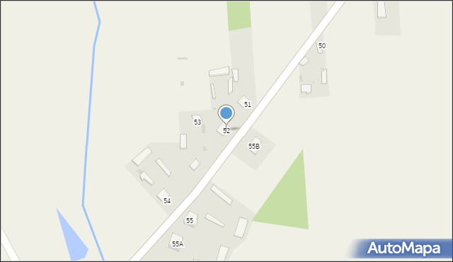 Stare Kaczkowo, Stare Kaczkowo, 52, mapa Stare Kaczkowo