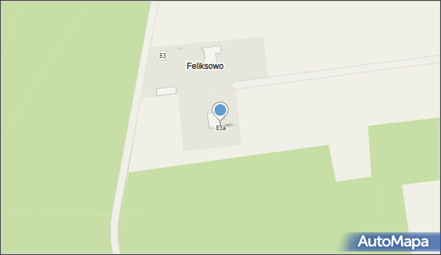 Stare Kaczkowo, Stare Kaczkowo, 83a, mapa Stare Kaczkowo