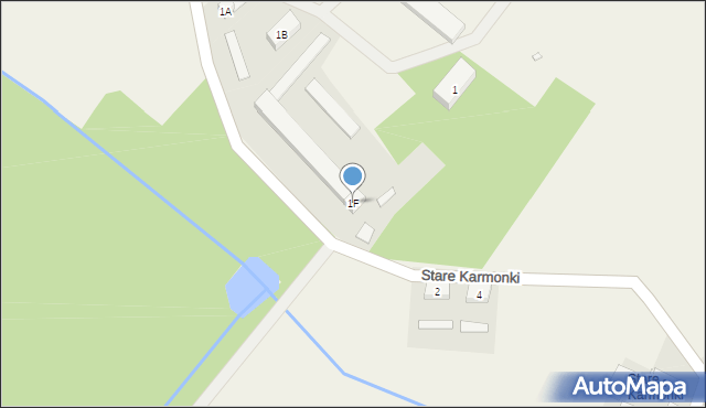 Stare Karmonki, Stare Karmonki, 1F, mapa Stare Karmonki