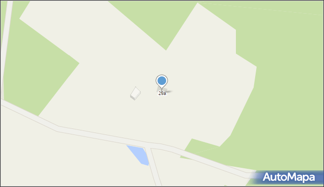 Stare Kawkowo, Stare Kawkowo, 29a, mapa Stare Kawkowo