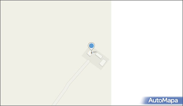 Stare Kawkowo, Stare Kawkowo, 8, mapa Stare Kawkowo