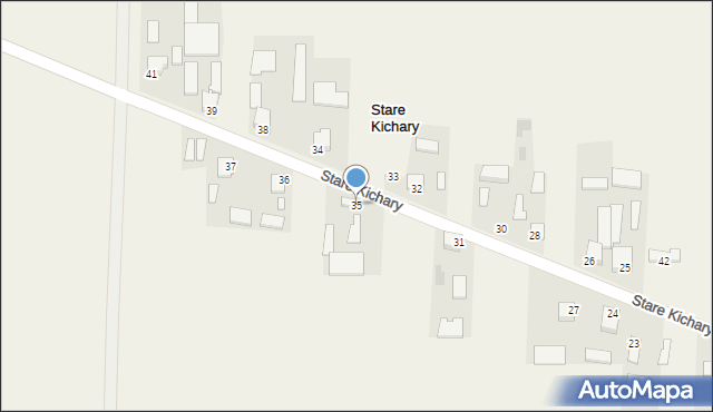 Stare Kichary, Stare Kichary, 35, mapa Stare Kichary