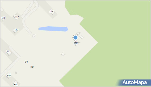 Stare Kiejkuty, Stare Kiejkuty, 12R, mapa Stare Kiejkuty