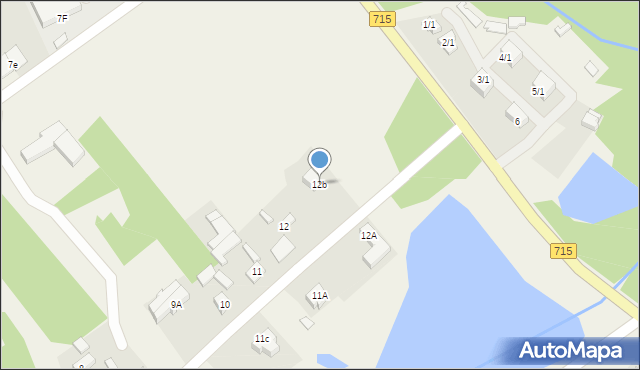 Stare Koluszki, Stare Koluszki, 12b, mapa Stare Koluszki