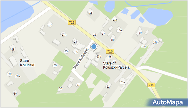 Stare Koluszki, Stare Koluszki, 34, mapa Stare Koluszki