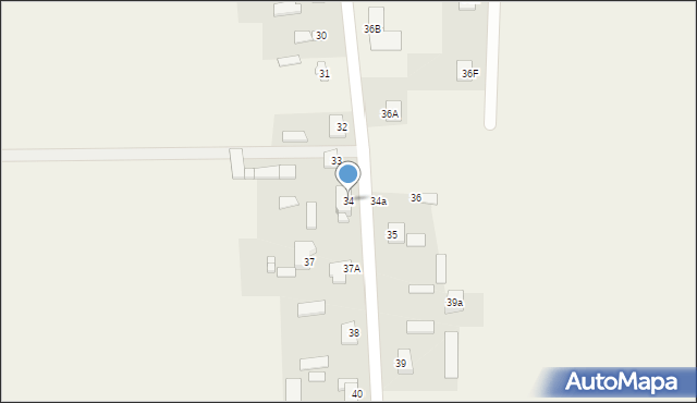 Stare Kosiny, Stare Kosiny, 34, mapa Stare Kosiny
