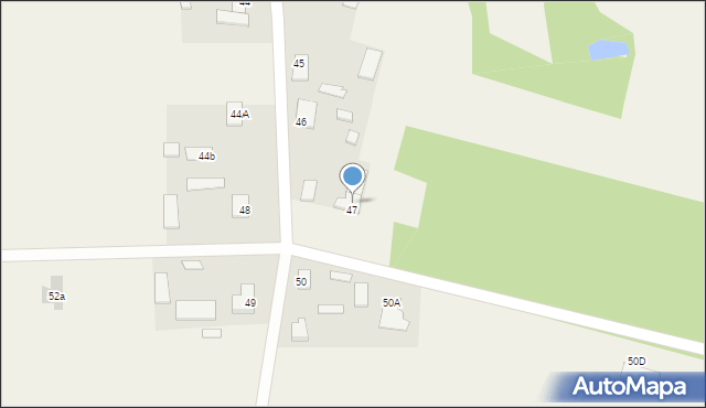 Stare Kosiny, Stare Kosiny, 47a, mapa Stare Kosiny