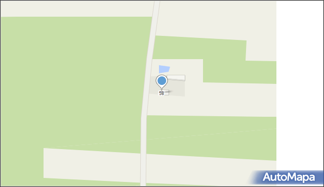 Stare Kosiny, Stare Kosiny, 58, mapa Stare Kosiny