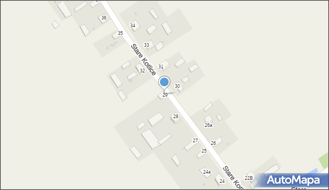 Stare Kotlice, Stare Kotlice, 29, mapa Stare Kotlice