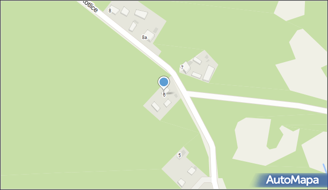 Stare Kotlice, Stare Kotlice, 6, mapa Stare Kotlice