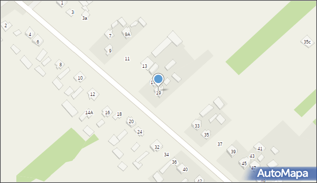 Stare Kozłowice, Stare Kozłowice, 21, mapa Stare Kozłowice