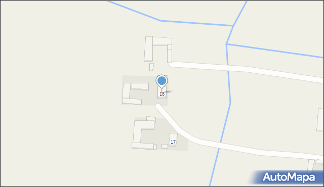 Stare Kozłowo, Stare Kozłowo, 18, mapa Stare Kozłowo