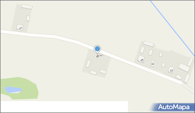 Stare Kozłowo, Stare Kozłowo, 46, mapa Stare Kozłowo