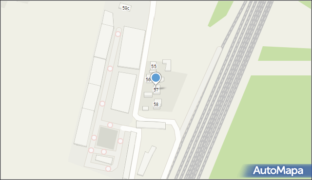 Stare Kozuby, Stare Kozuby, 57, mapa Stare Kozuby