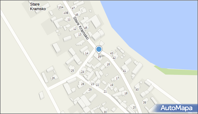 Stare Kramsko, Stare Kramsko, 15, mapa Stare Kramsko