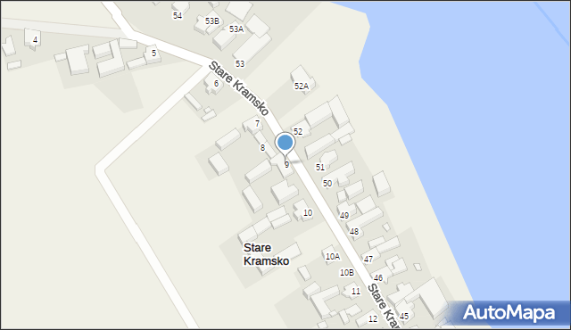 Stare Kramsko, Stare Kramsko, 9, mapa Stare Kramsko