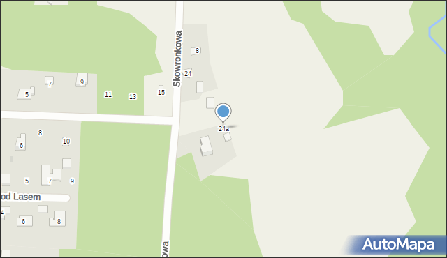 Stare Krasnodęby, Stare Krasnodęby, 24a, mapa Stare Krasnodęby